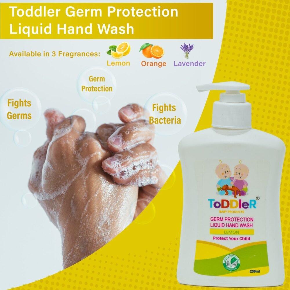 Germ Protection Hand Wash Liquid with Pump | 250ml - Image 5