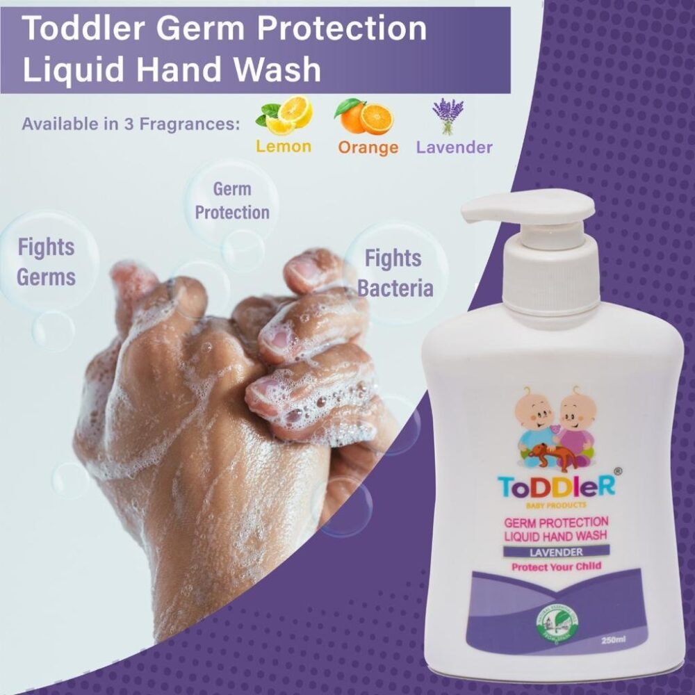Germ Protection Hand Wash Liquid with Pump | 250ml - Image 5